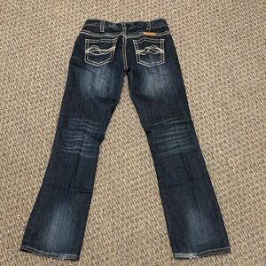 Cowgirl Tuff Dark Blue Flare Jeans